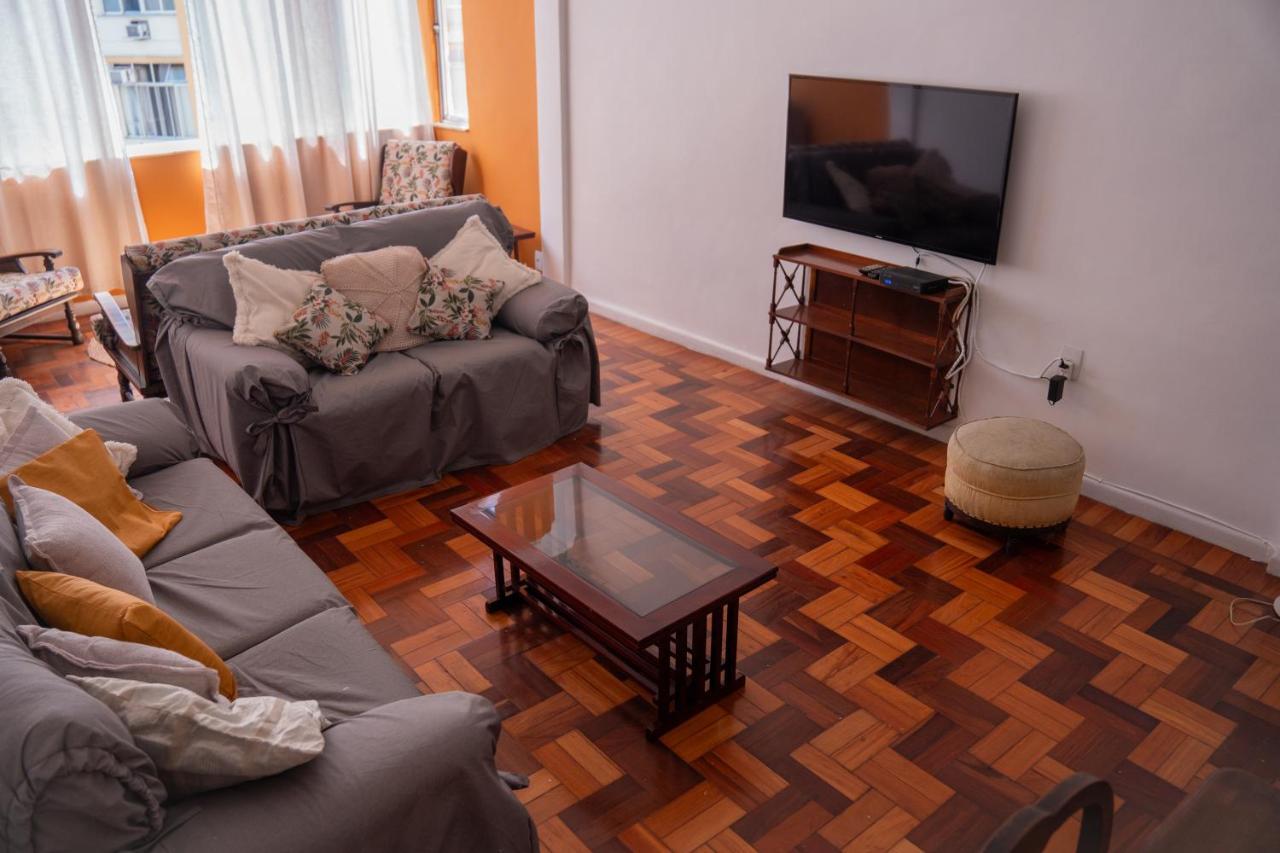 Amplo Apartamento - 3 Quartos - 1 Min Da Praia Rio de Janeiro Exterior photo